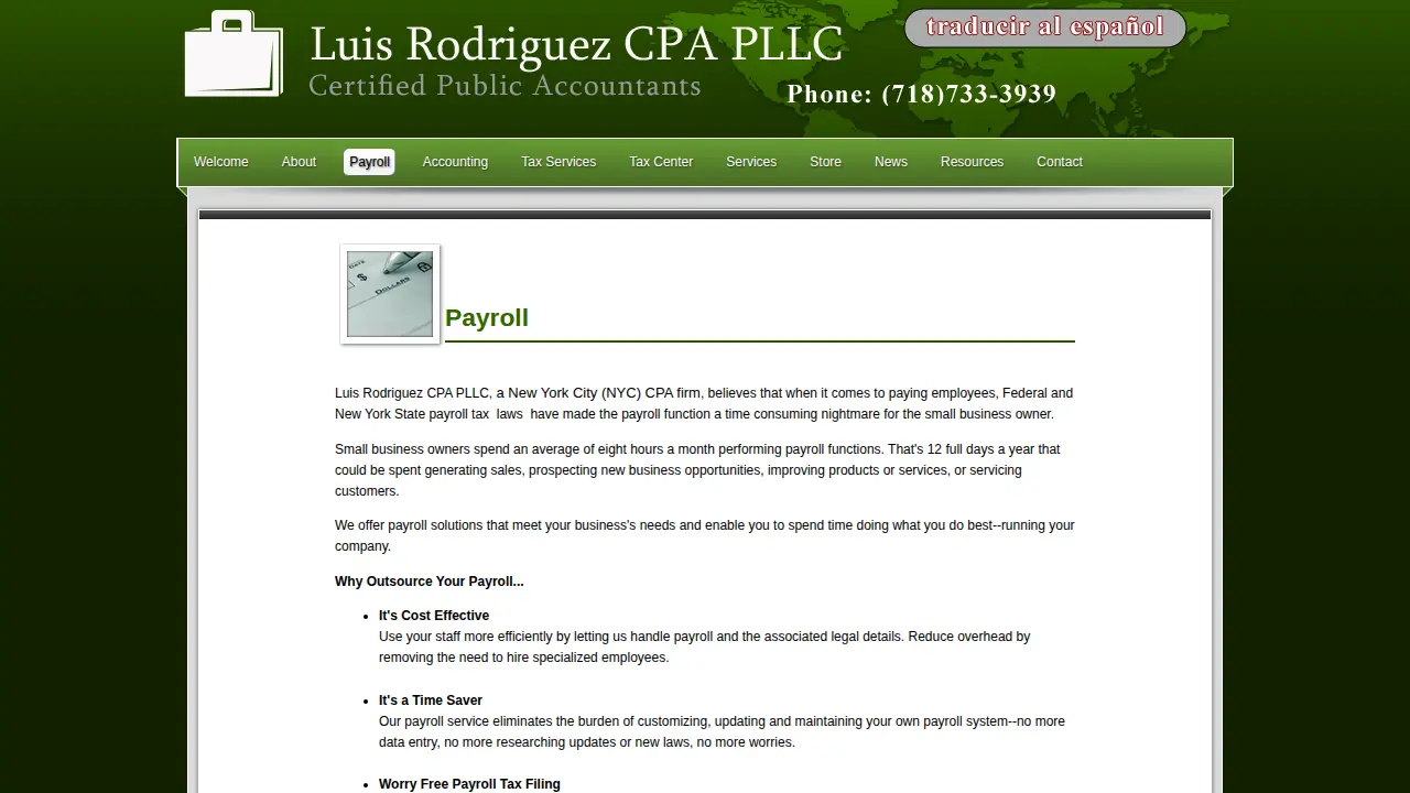 LUIS RODRIGUEZ CPA PLLC page
