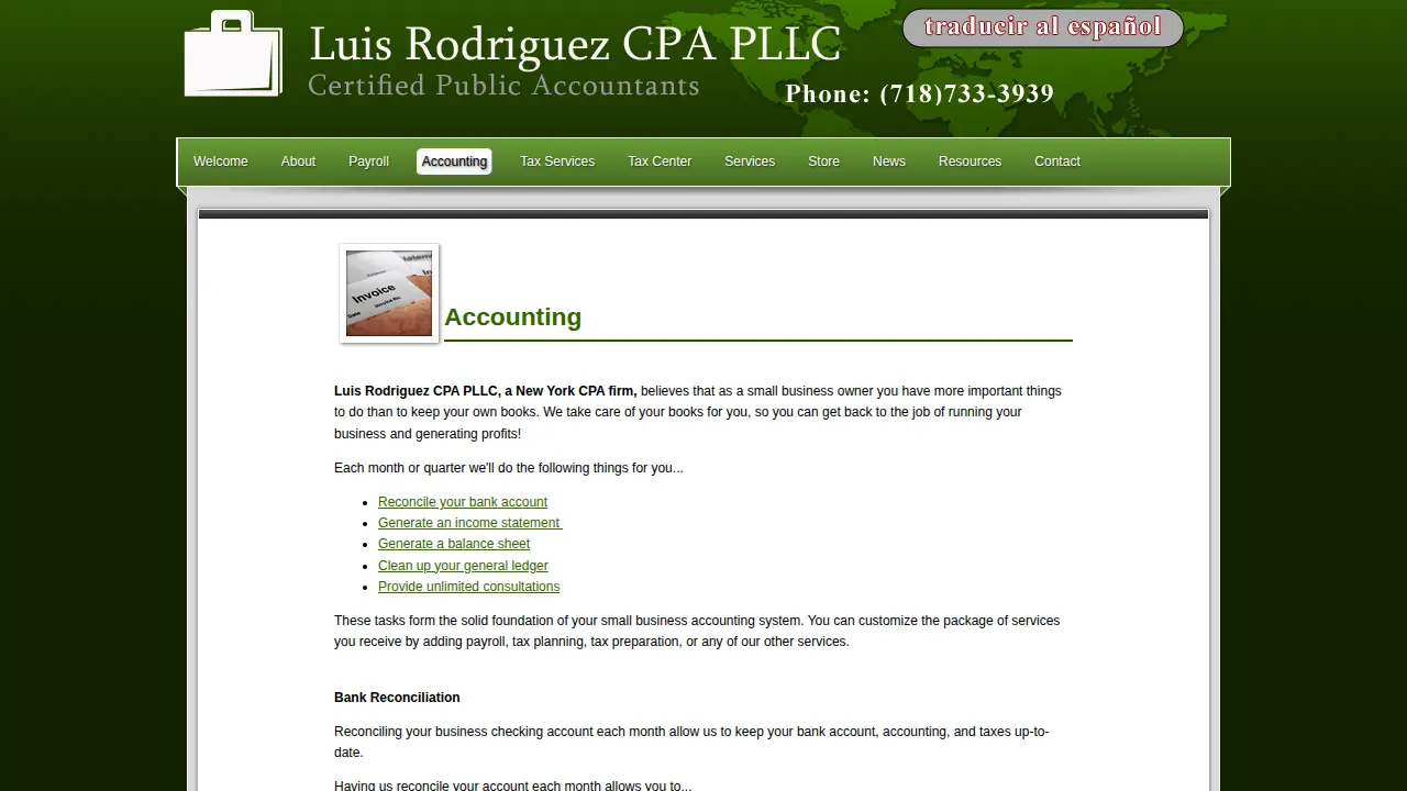 LUIS RODRIGUEZ CPA PLLC page