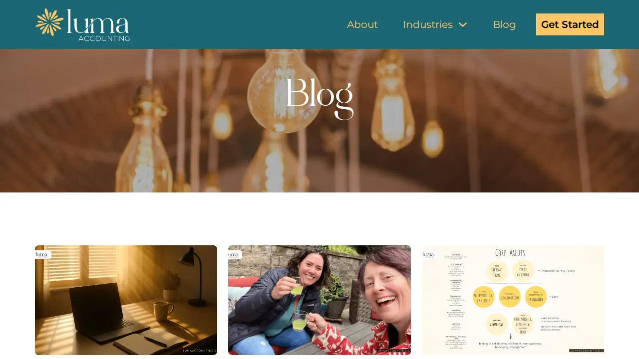 Luma Accounting LLC page