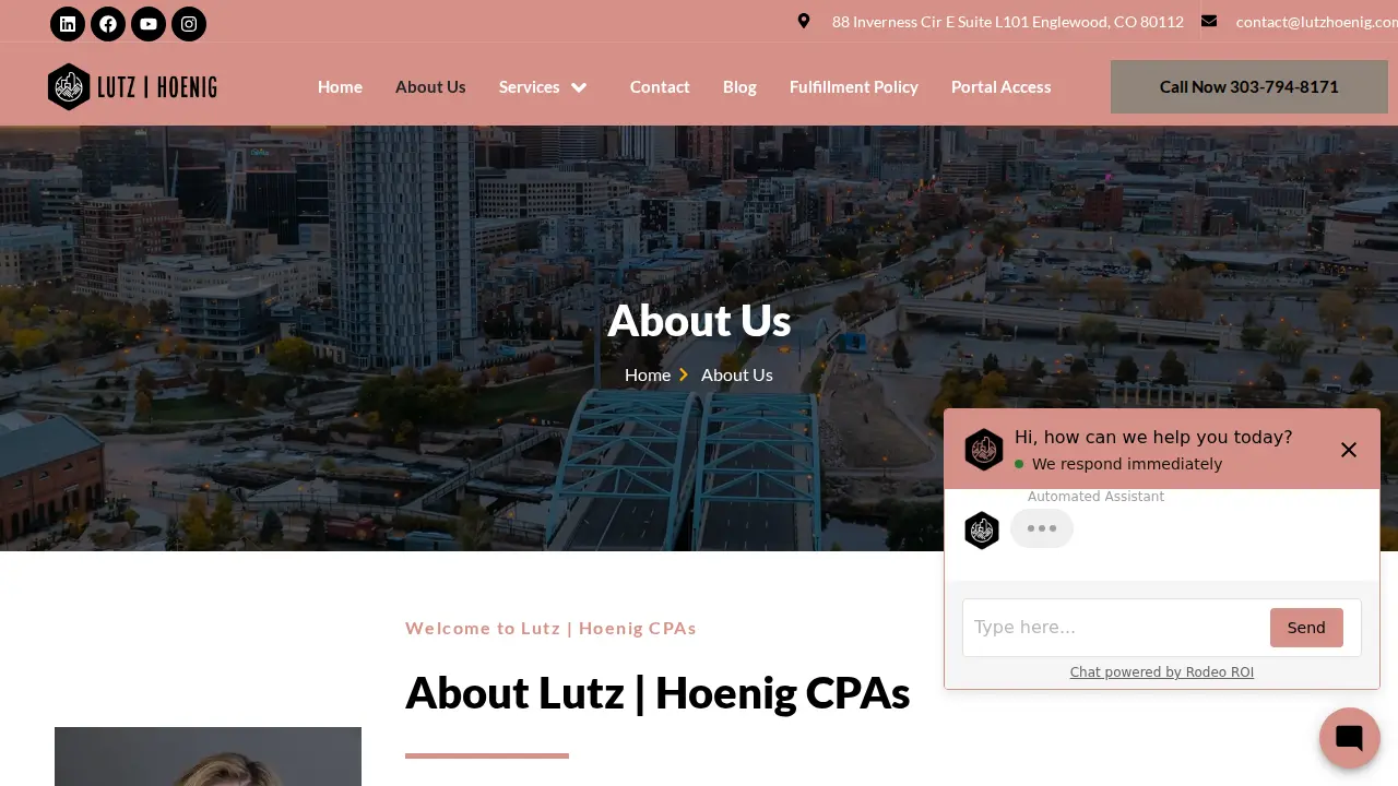 Lutz | Hoenig CPAs LLC page