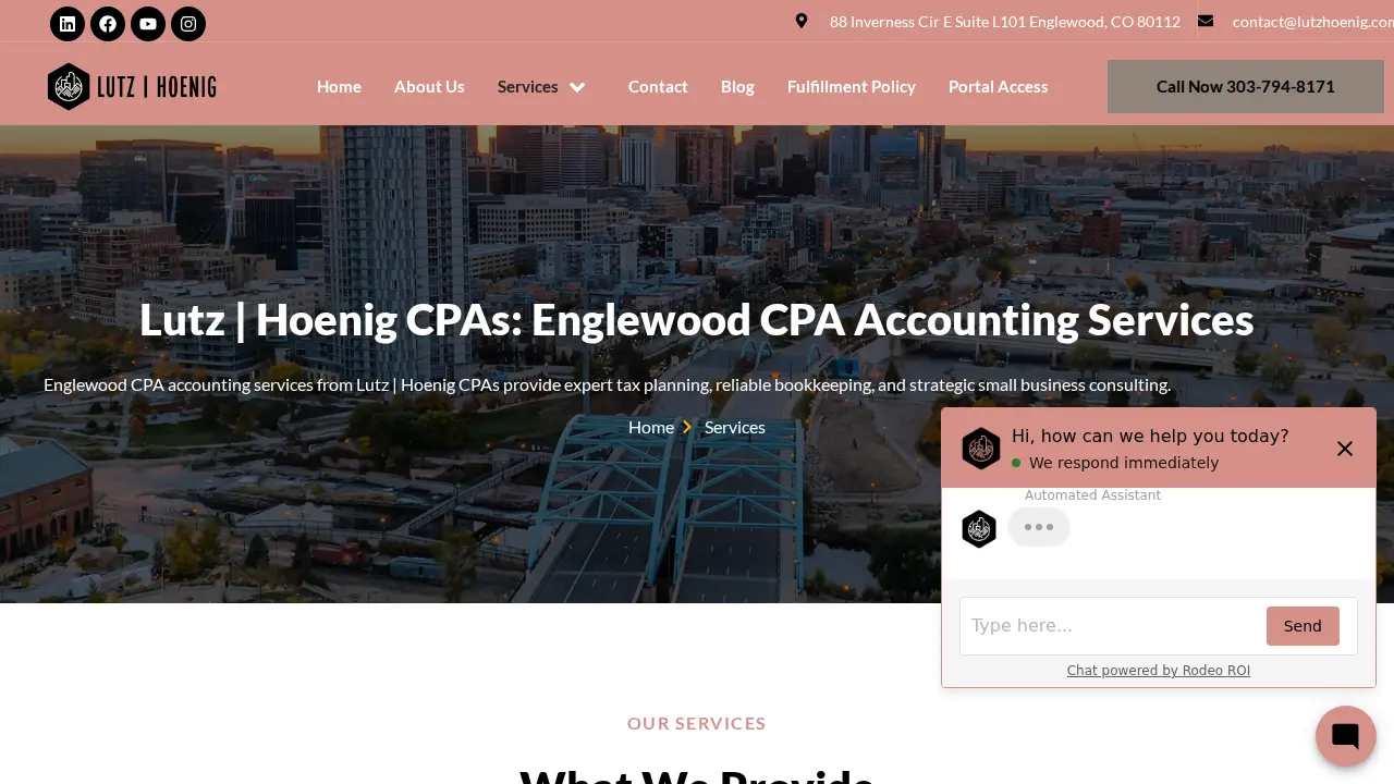 Lutz | Hoenig CPAs LLC page