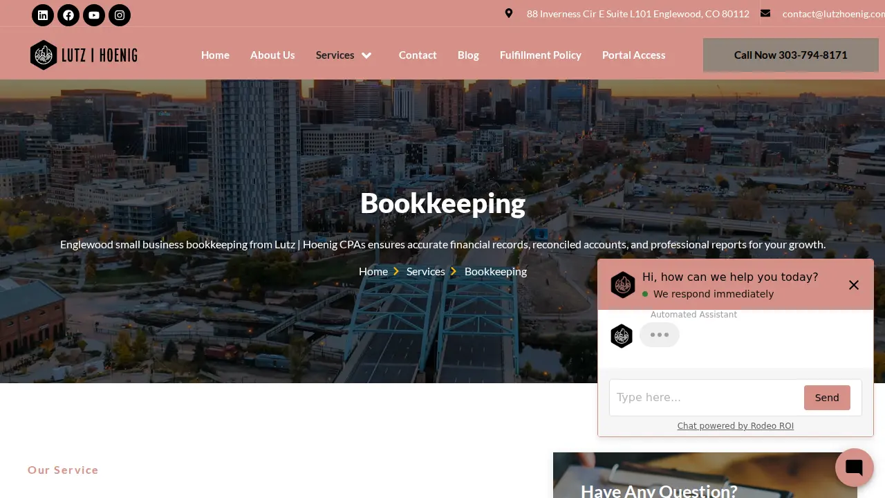Lutz | Hoenig CPAs LLC page