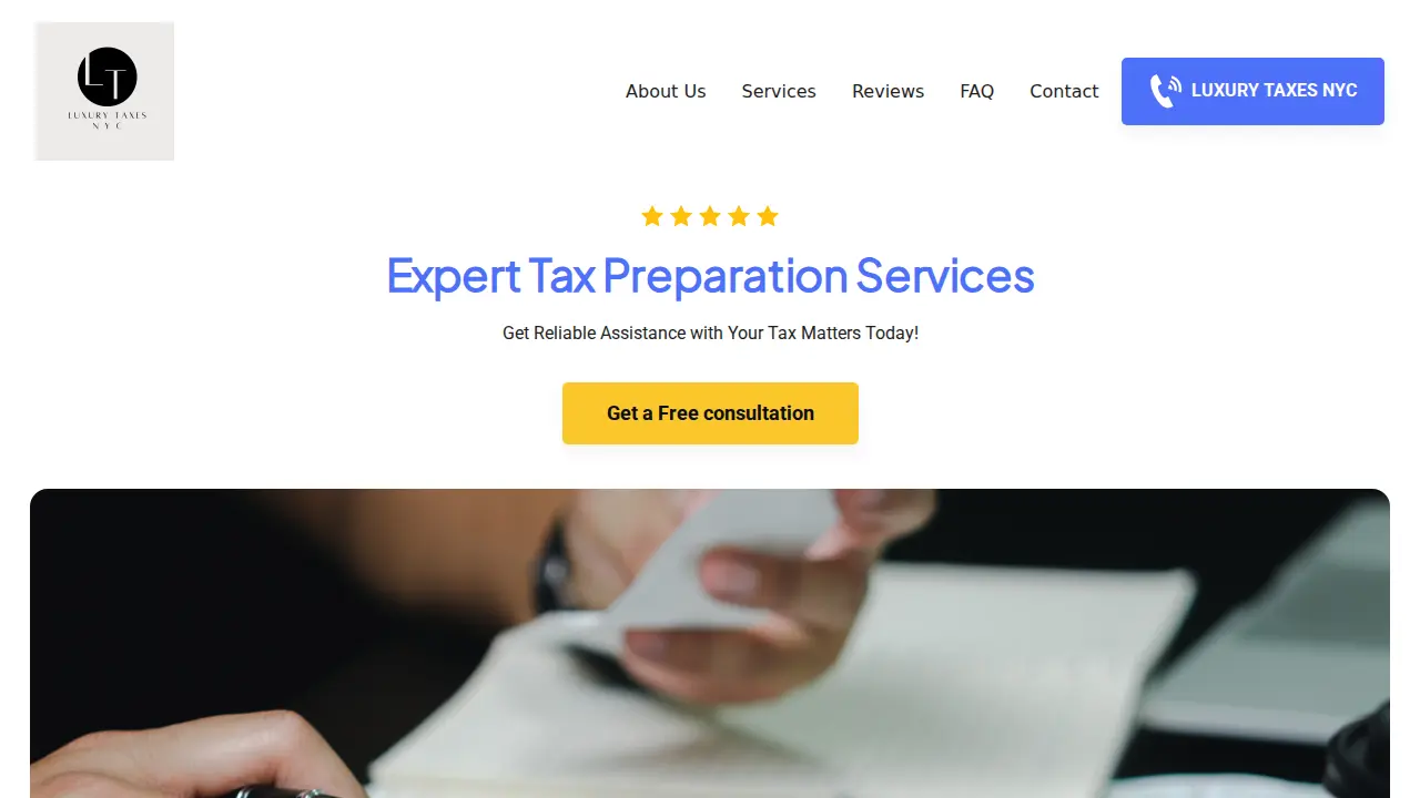 Luxury Taxes NYC - Income Tax Services