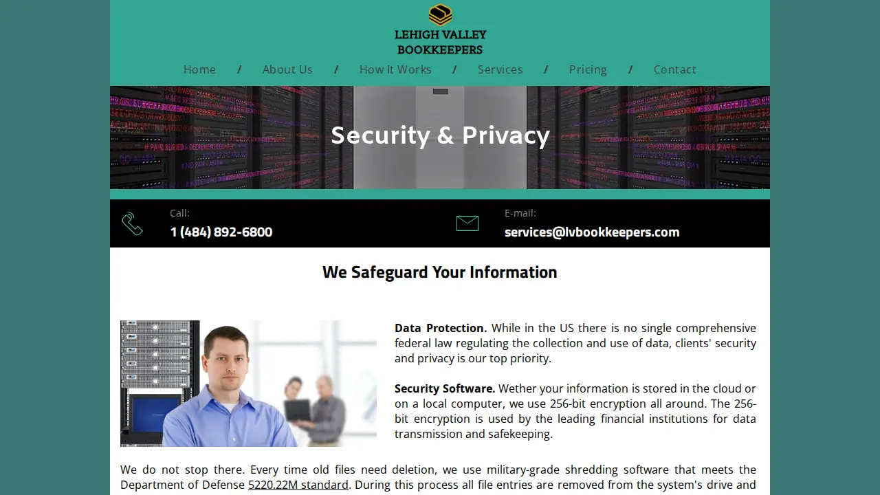 Lehigh Valley Bookkeepers page