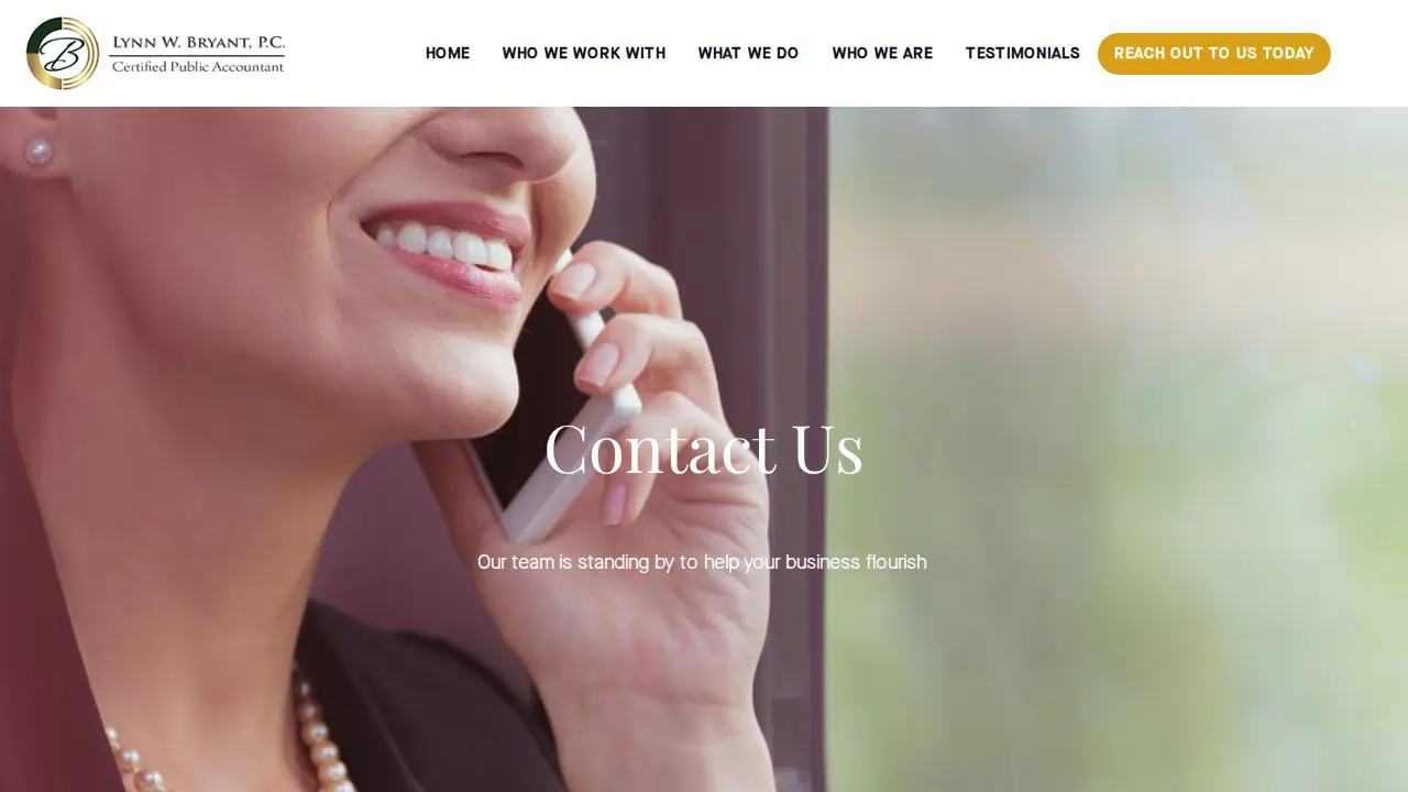 Lynn w Bryant CPA page