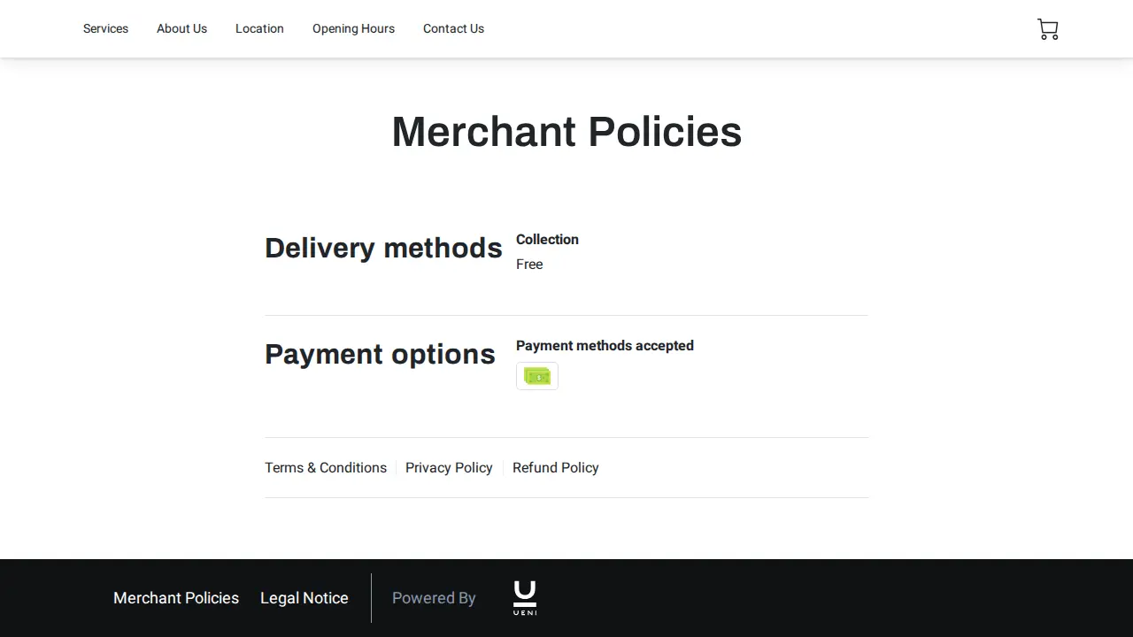 Lynn's Payroll Services page