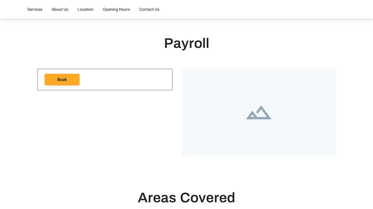 Lynn's Payroll Services page