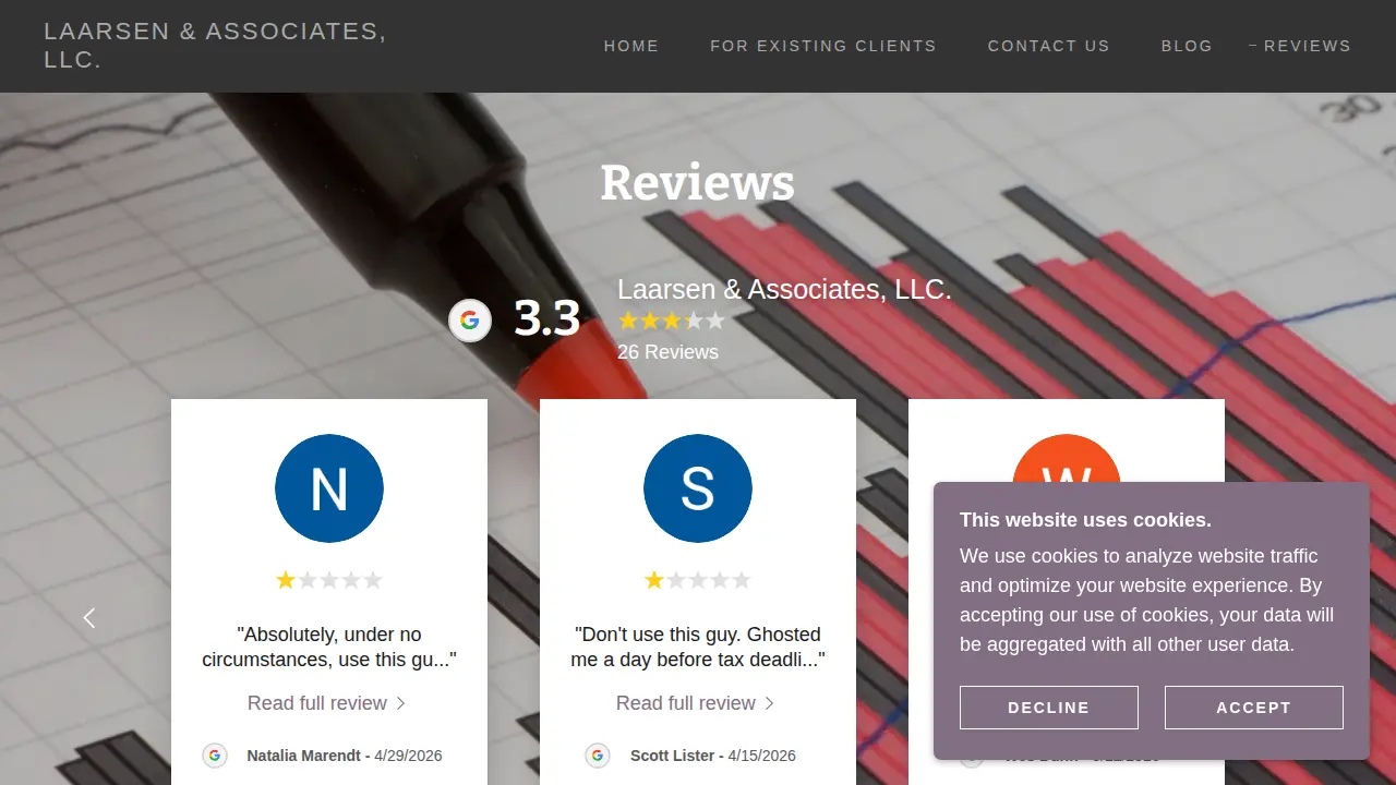 Laarsen & Associates, LLC. page