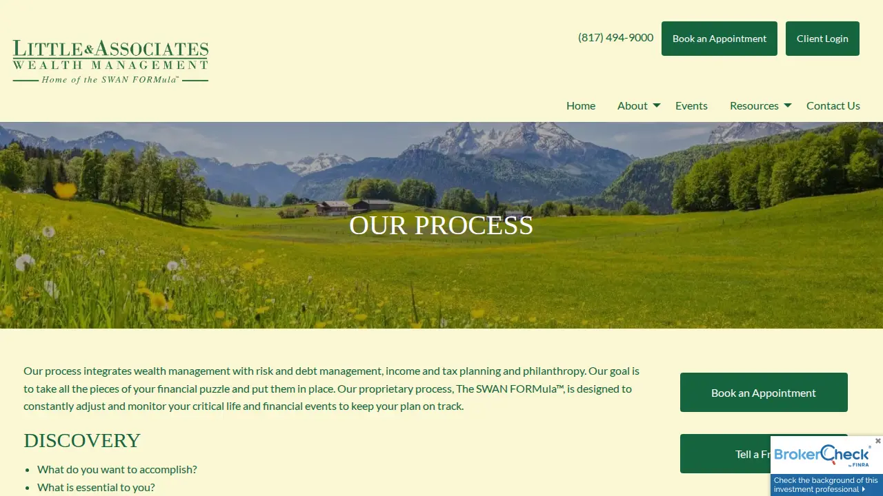 Little & Associates Wealth Management page