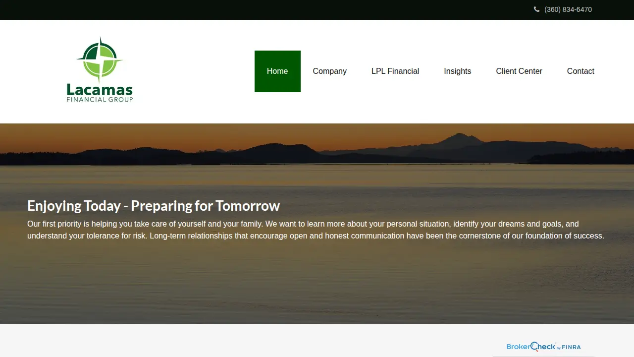 Temple Financial Services page