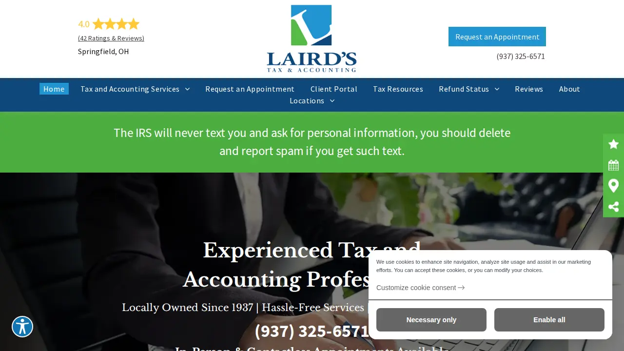 Laird's Tax and Accounting