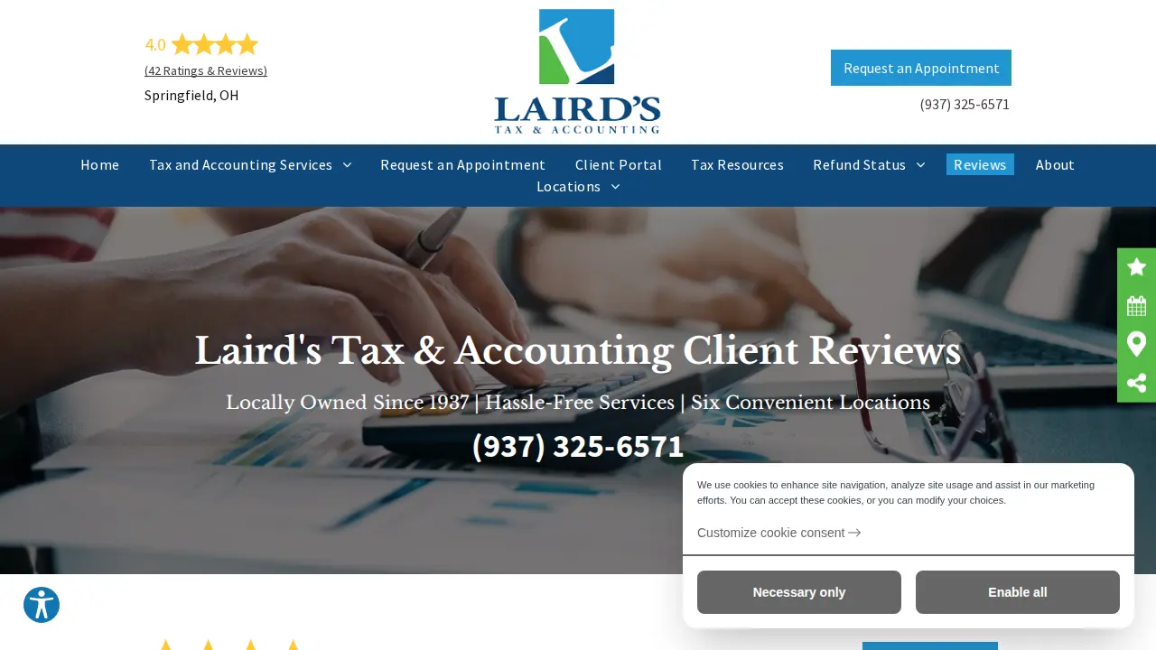 Laird's Tax and Accounting page