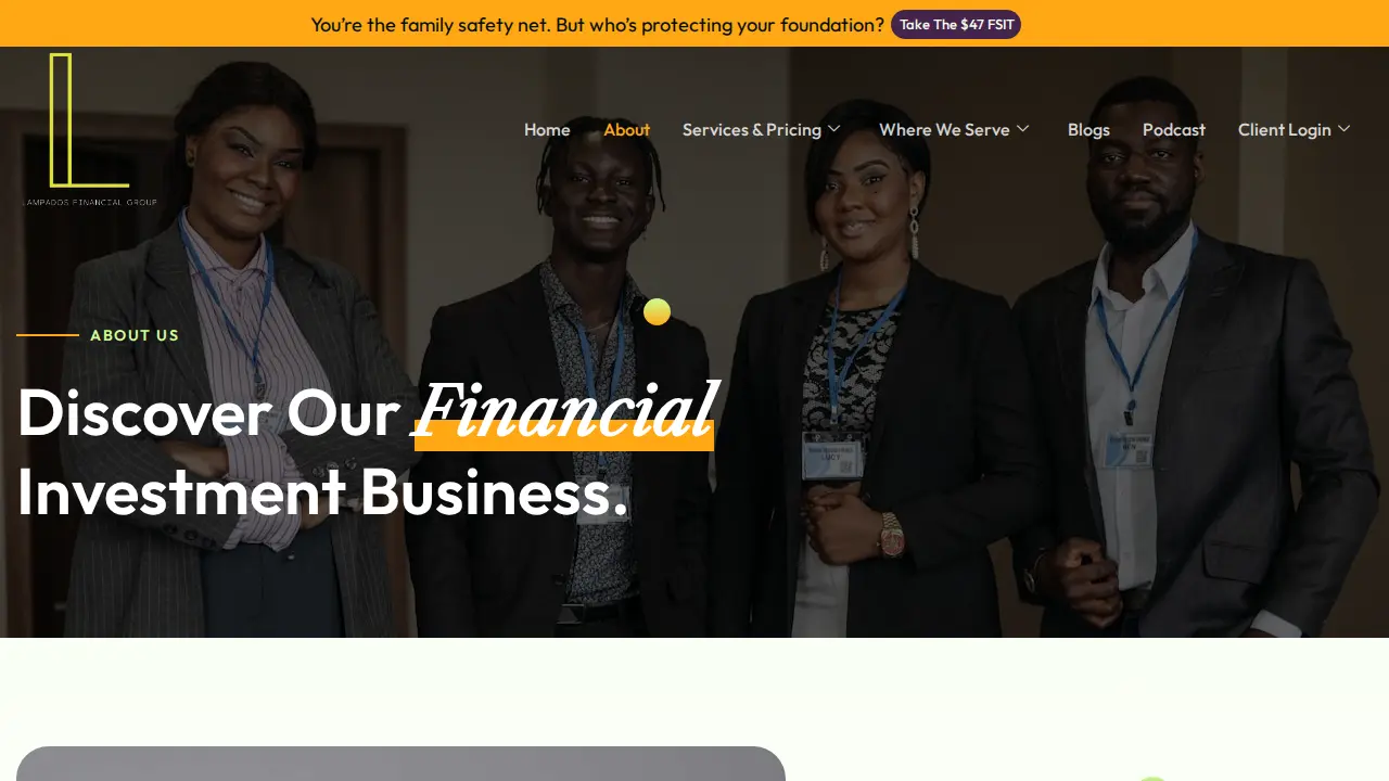 Lampados Financial Group, LLC page