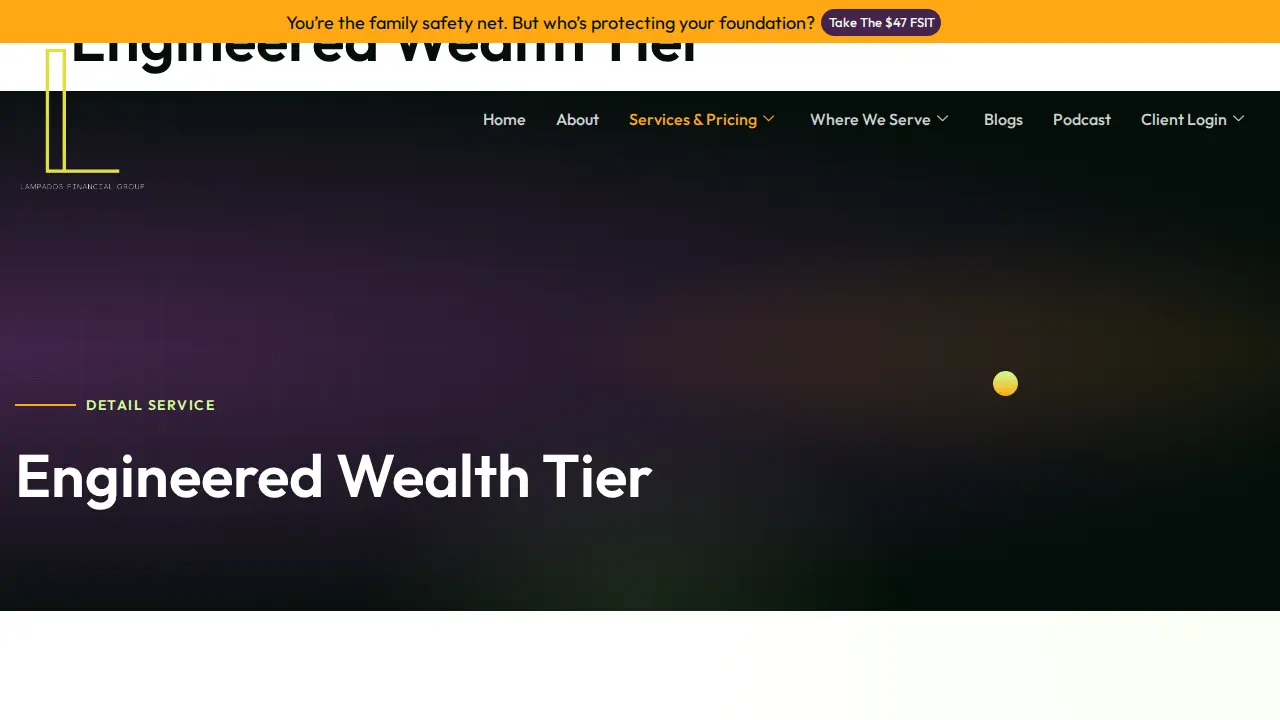 Lampados Financial Group, LLC page