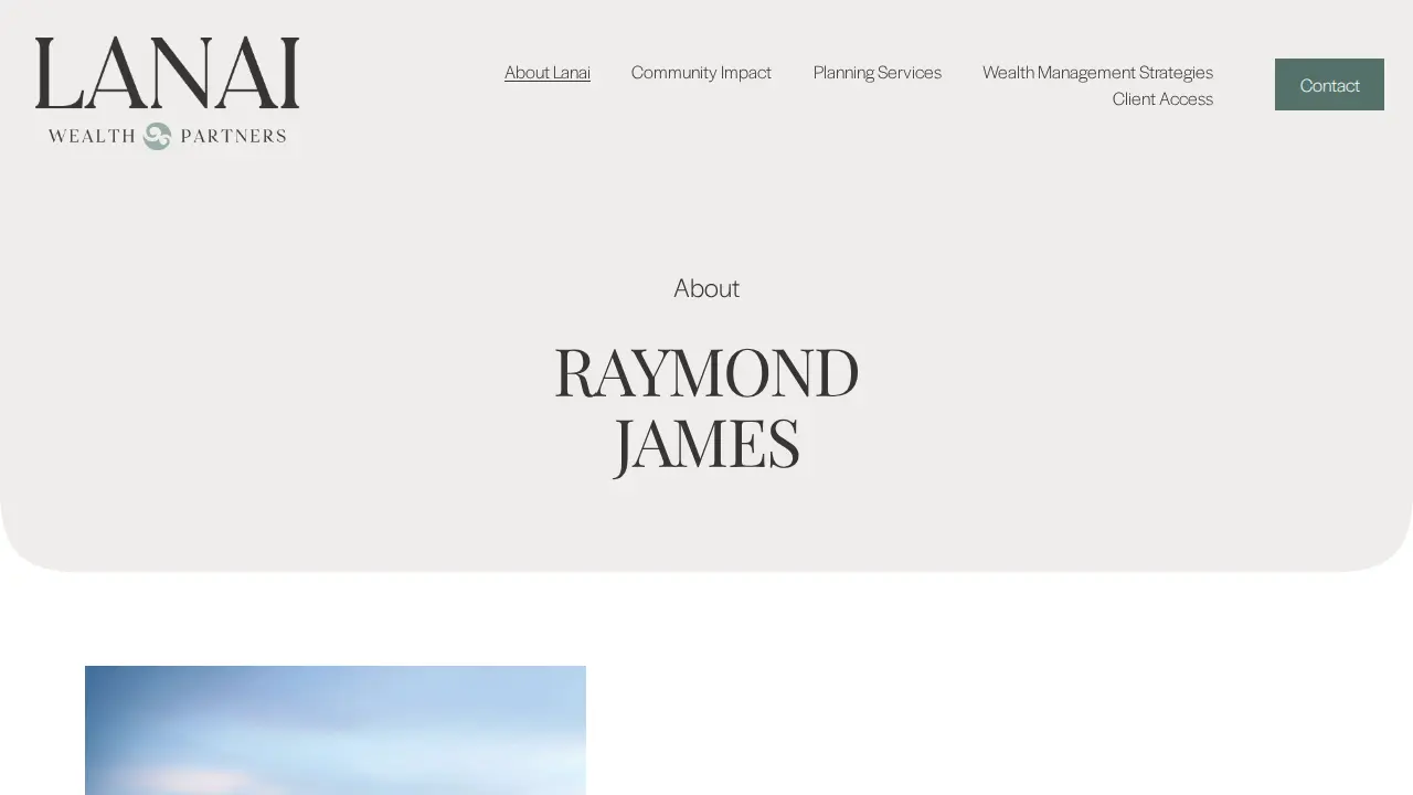 Lanai Wealth Partners page
