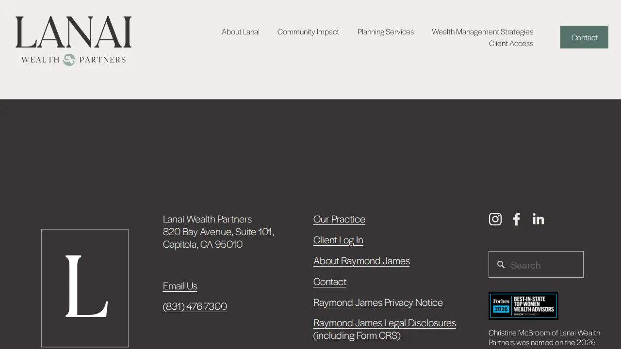 Lanai Wealth Partners page
