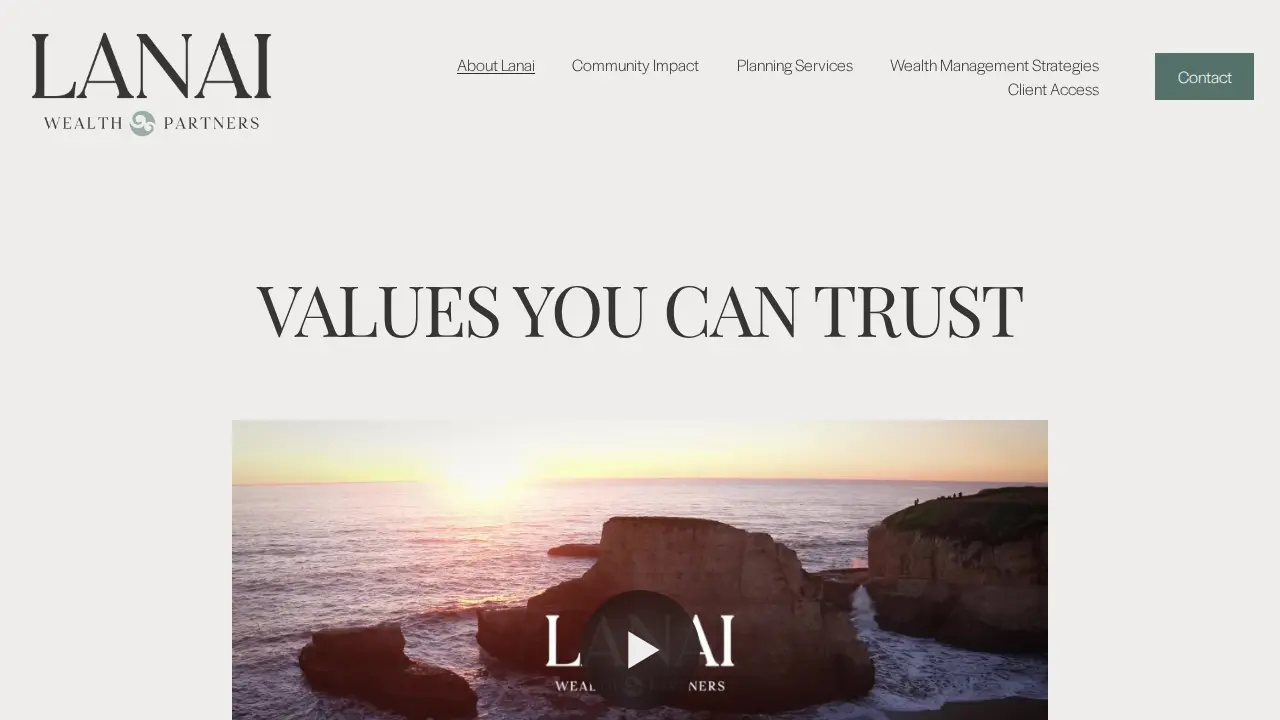 Lanai Wealth Partners page