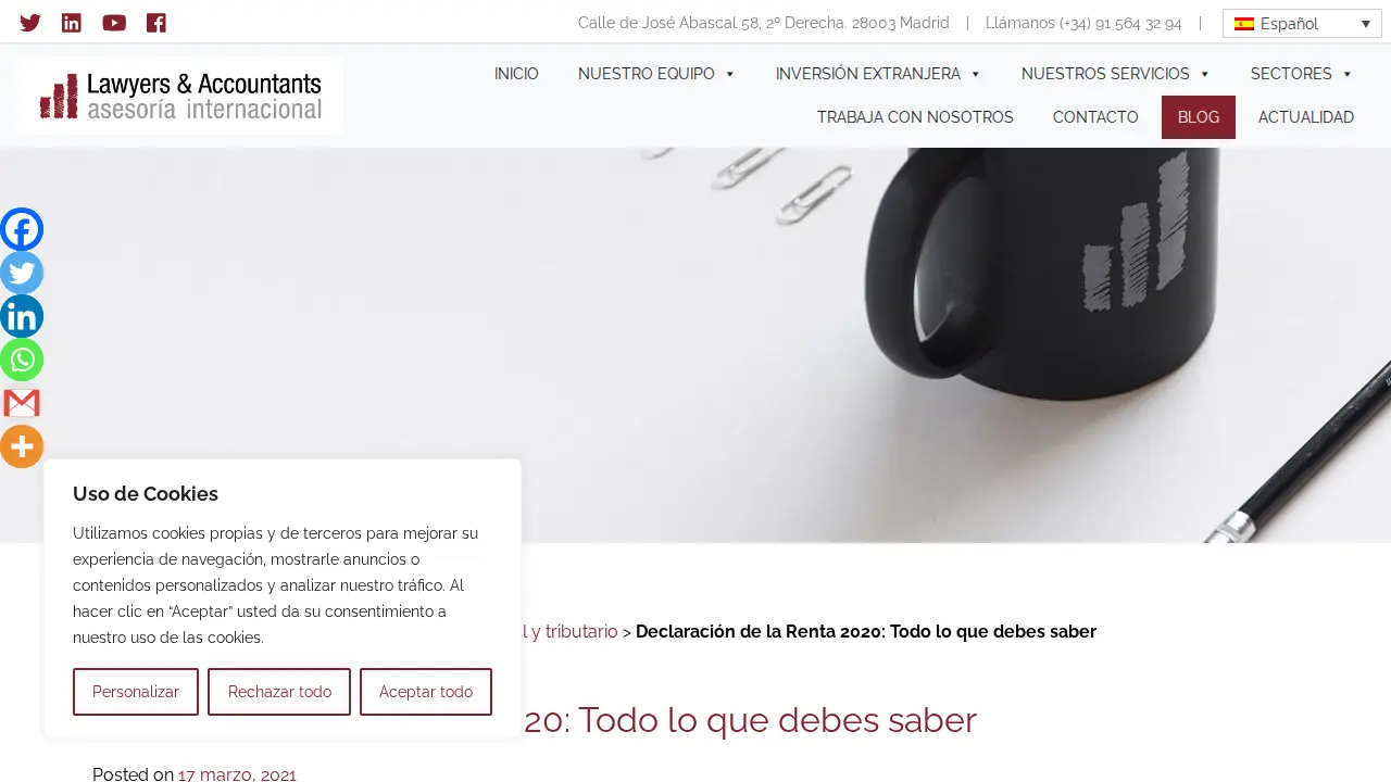 Lawyers and Accountants page