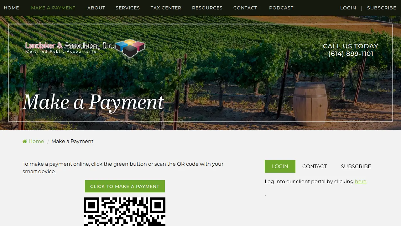 Landaker & Associates page
