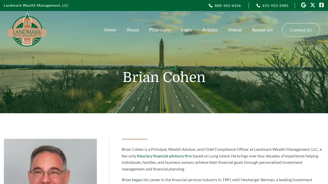Landmark Wealth Management, LLC. page