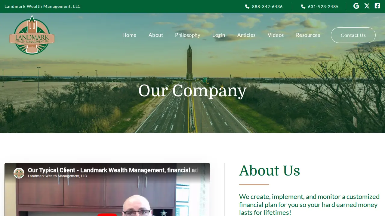 Landmark Wealth Management, LLC. page
