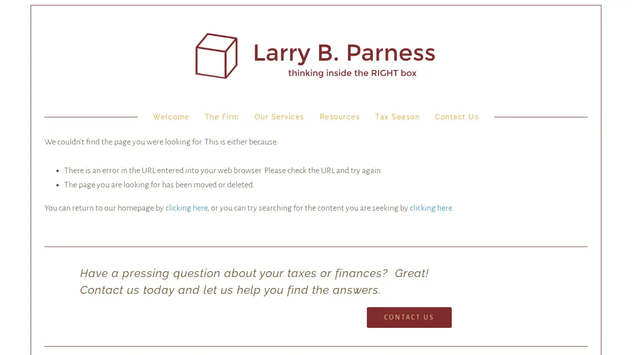 Parness Larry B CPA page