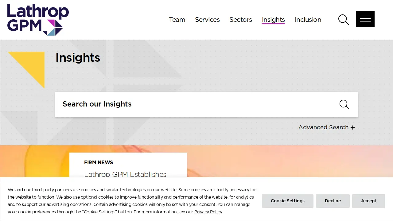 Lathrop GPM LLP page