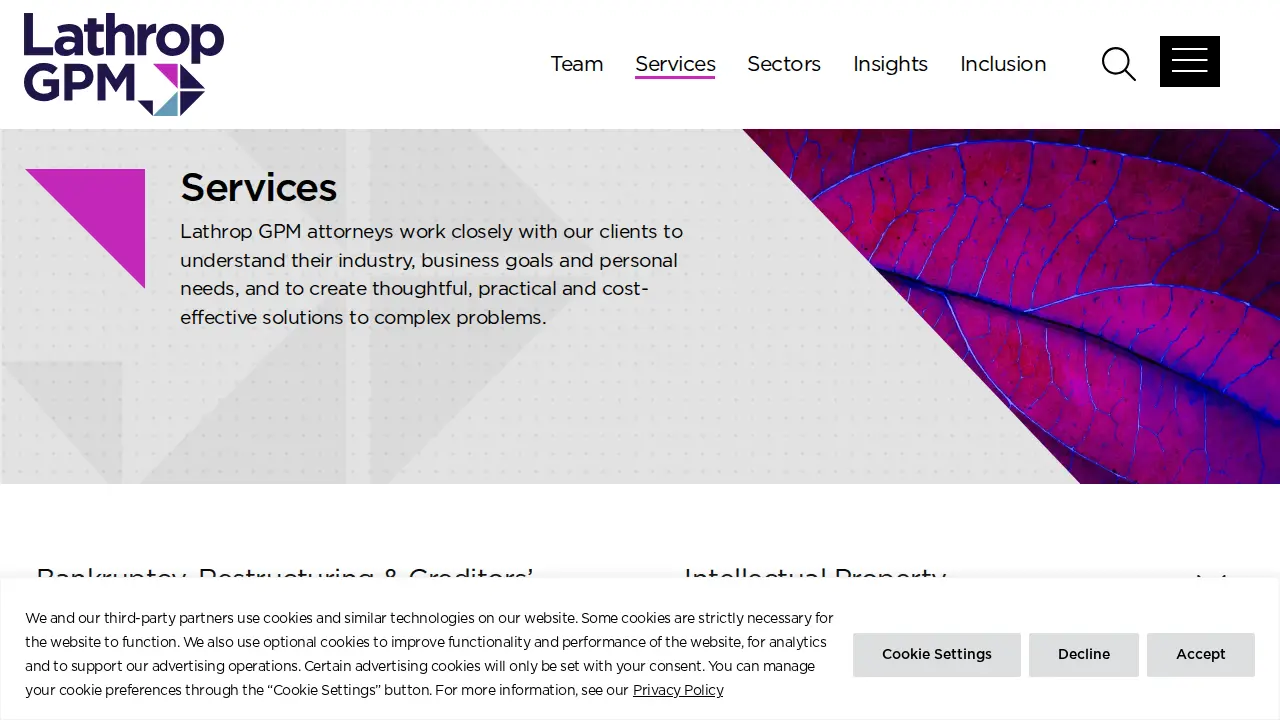 Lathrop GPM LLP page