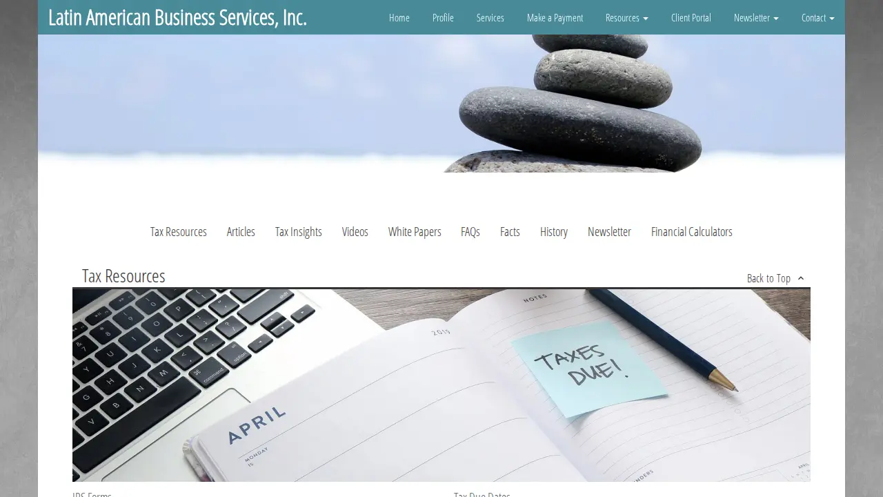 Latin & American Business Services, Inc. page