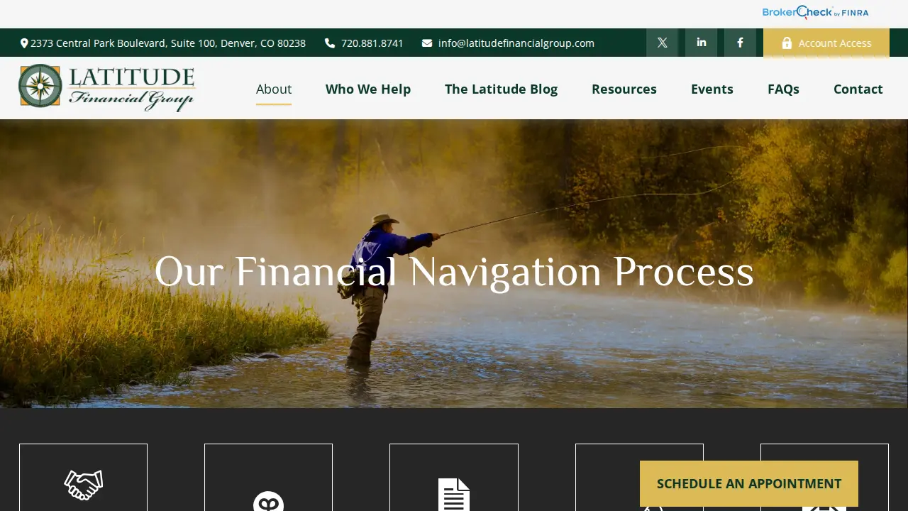 Latitude Financial Group page