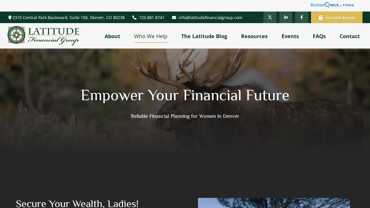 Latitude Financial Group page