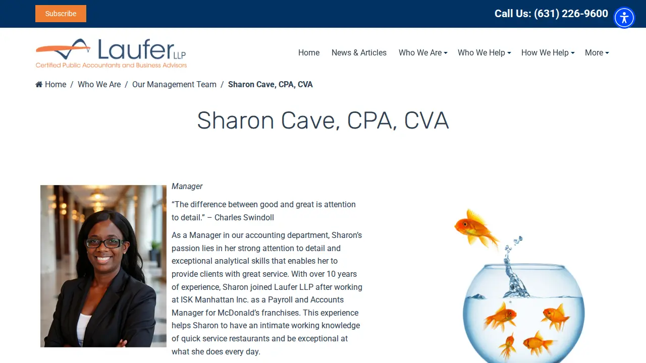 Laufer LLP page