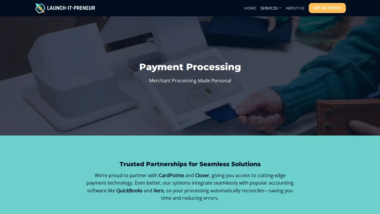 Launch-It-Preneur page