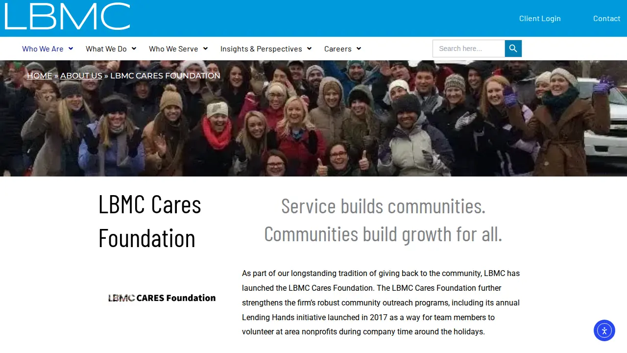 LBMC Philadelphia page