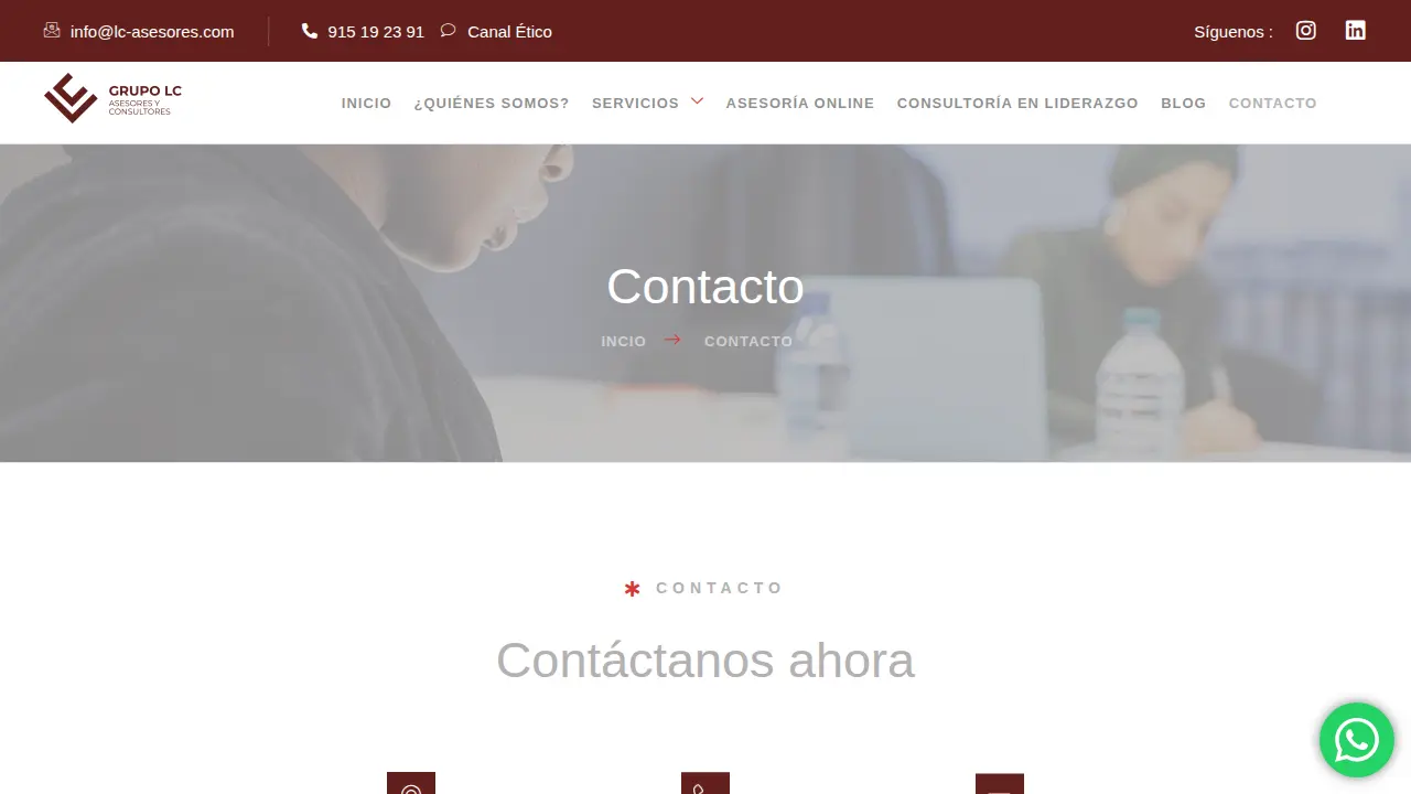 Grupo LC Asesores page