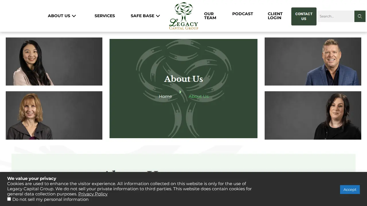 Legacy Capital Group California page