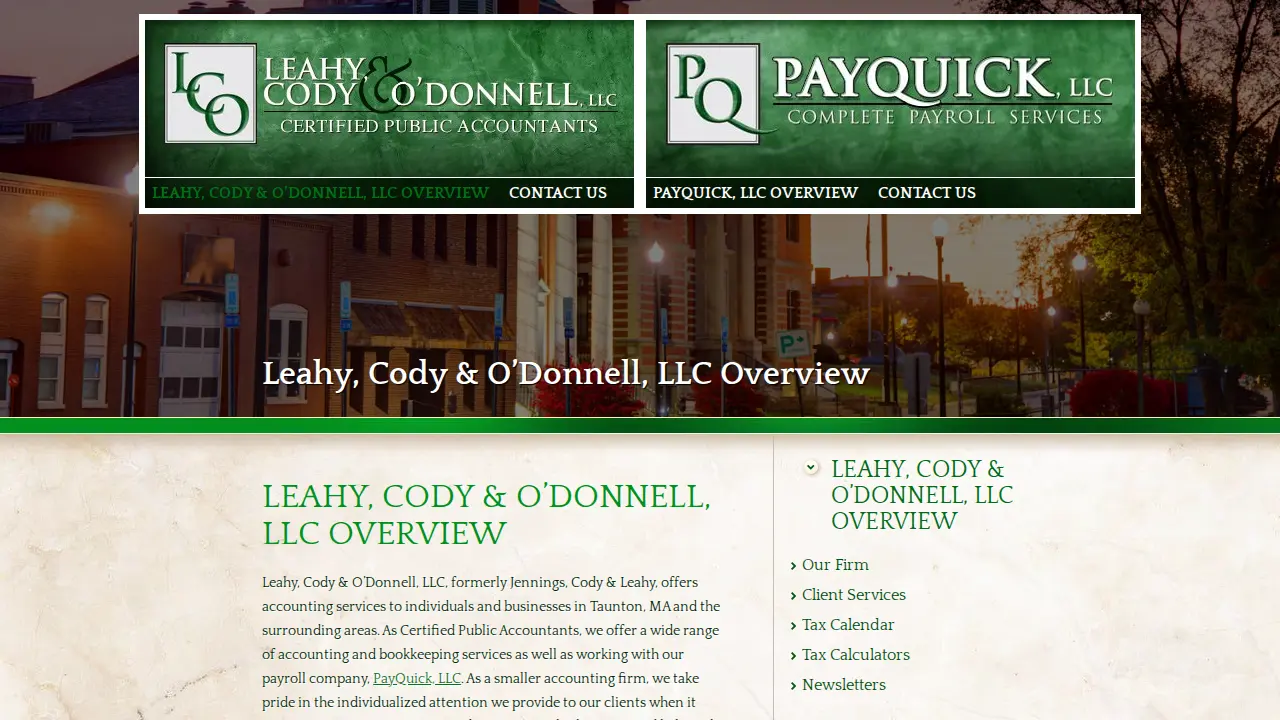 Pay Quick Inc page