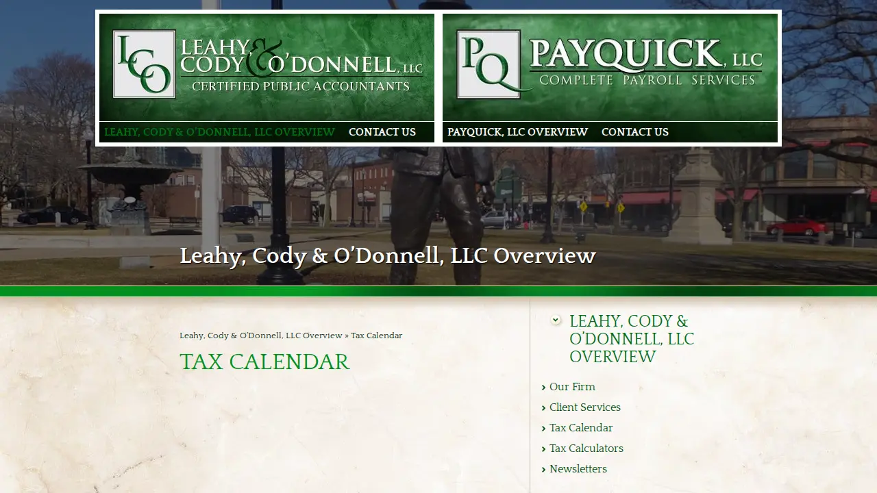 Pay Quick Inc page