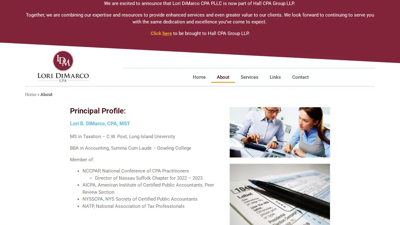LORI DIMARCO CPA PLLC page