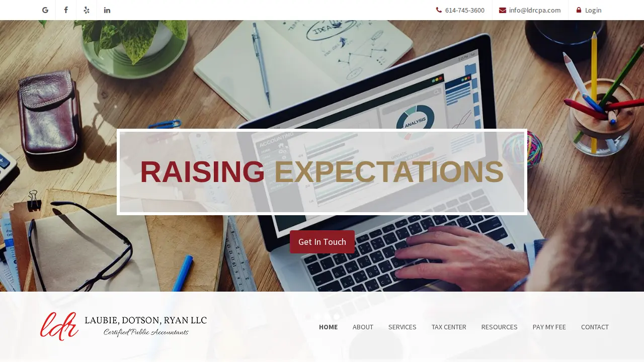 Laubie, Dotson, Ryan LLC page
