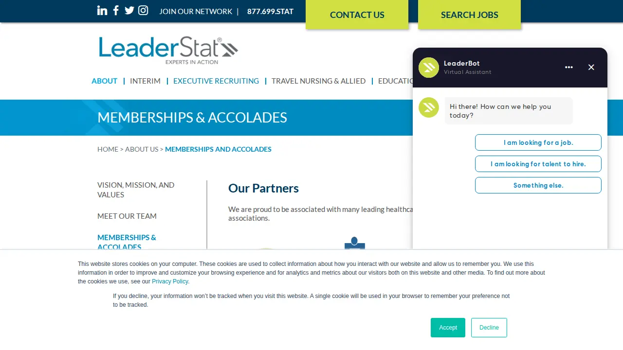 LeaderStat page