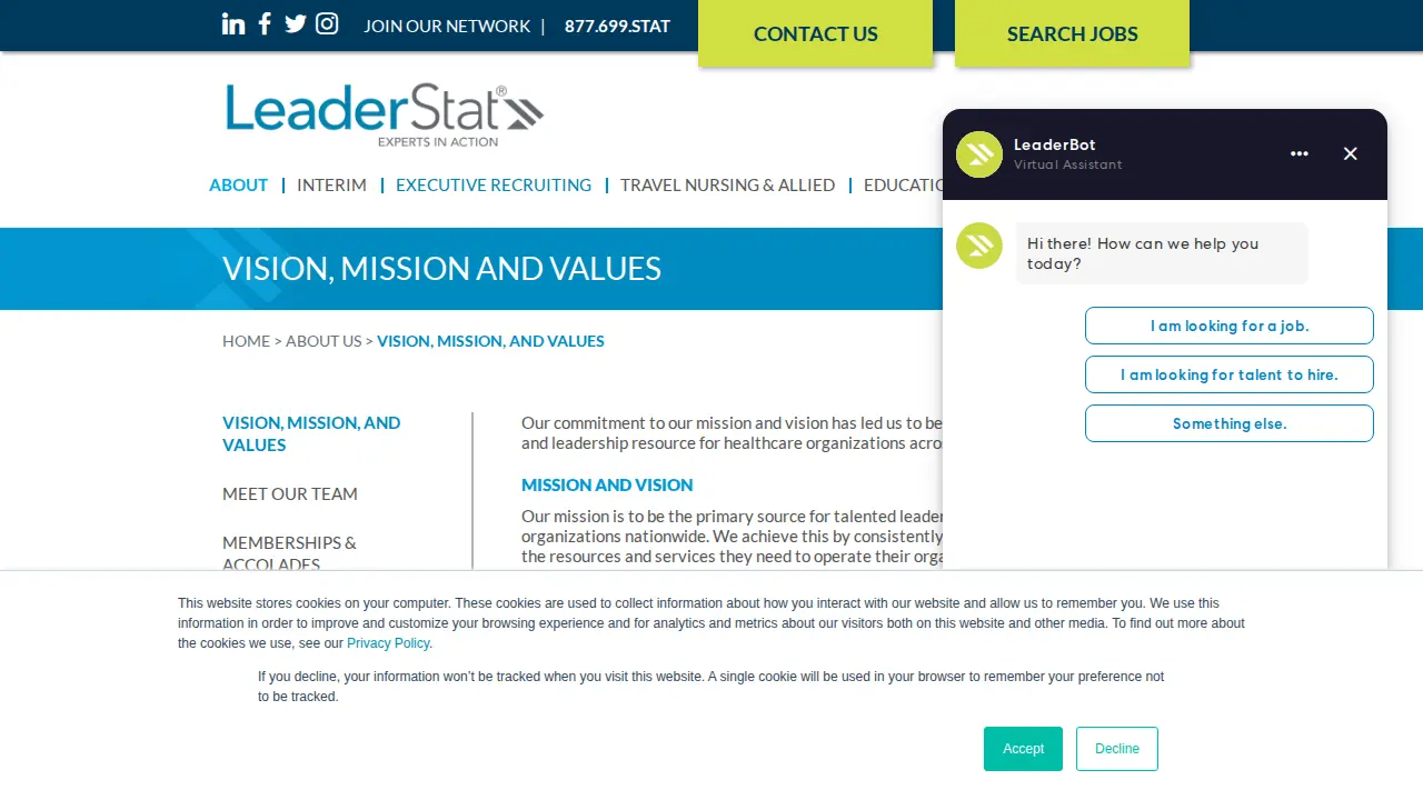 LeaderStat page