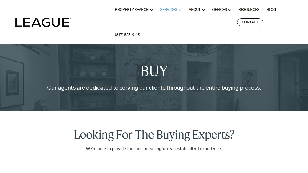 Robert Lambert - League Real Estate page