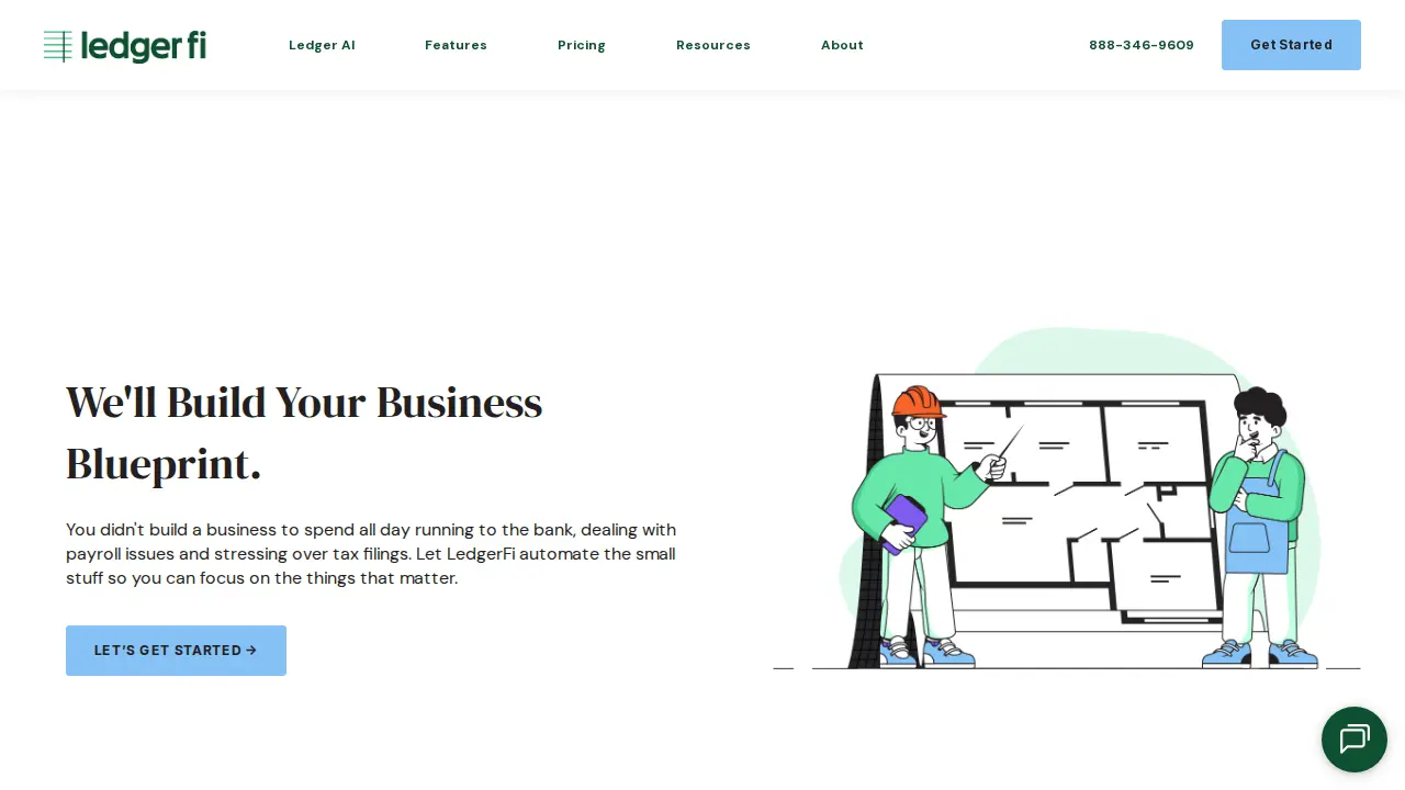 LedgerFi page