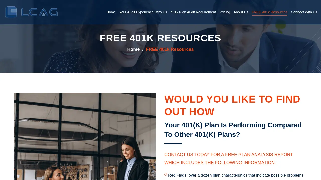 Lee CPA Audit Group page