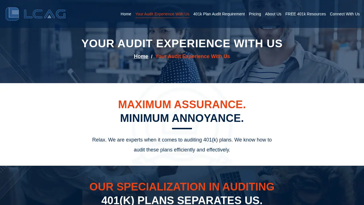 Lee CPA Audit Group page