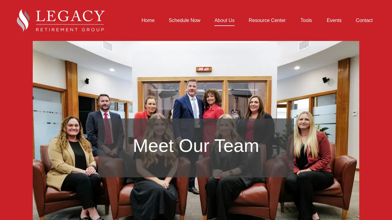 Legacy Retirement Group page