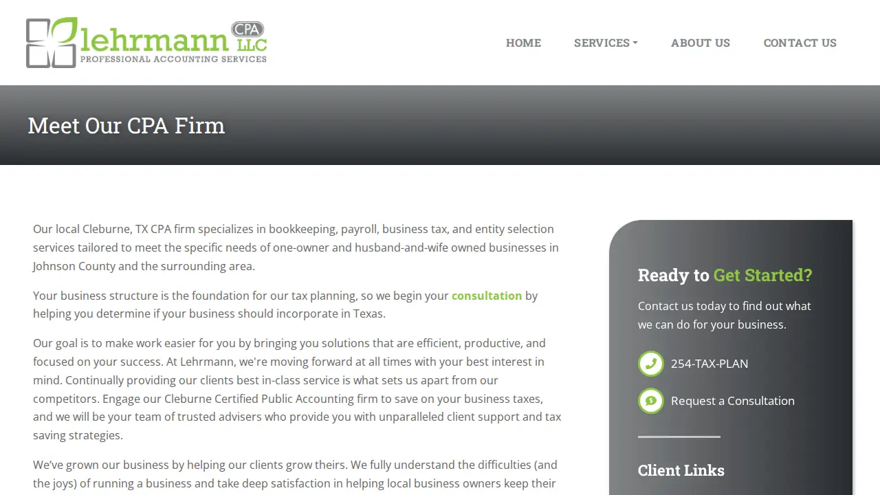 Lehrmann, LLC page
