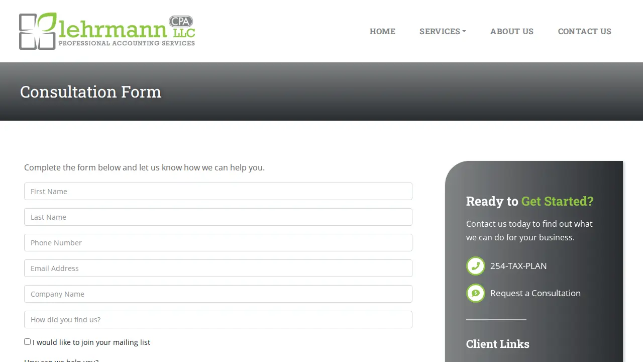 Lehrmann, LLC page