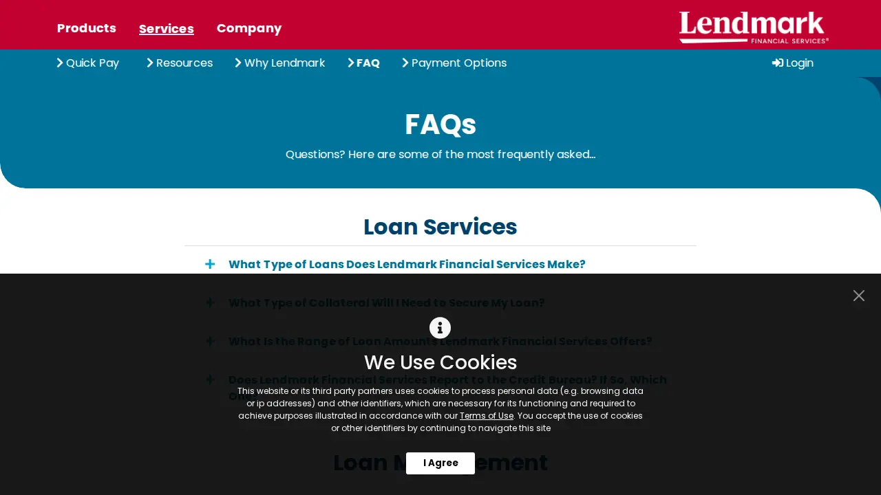 Lendmark Financial Services LLC page